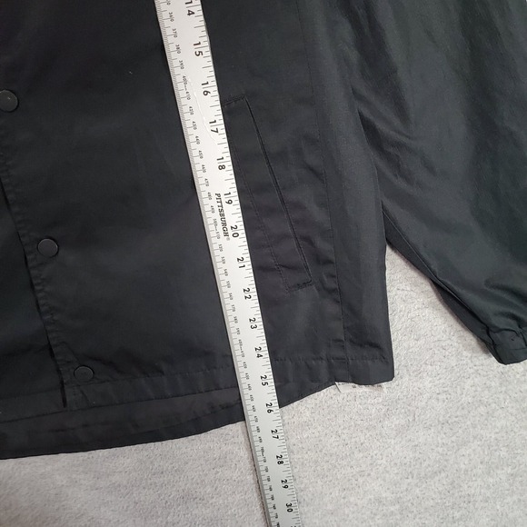 Nike Boys Jacket‎ XL Black Air Jordan Coaches Basketball Logo Long Sleeve - Picture 5 of 10